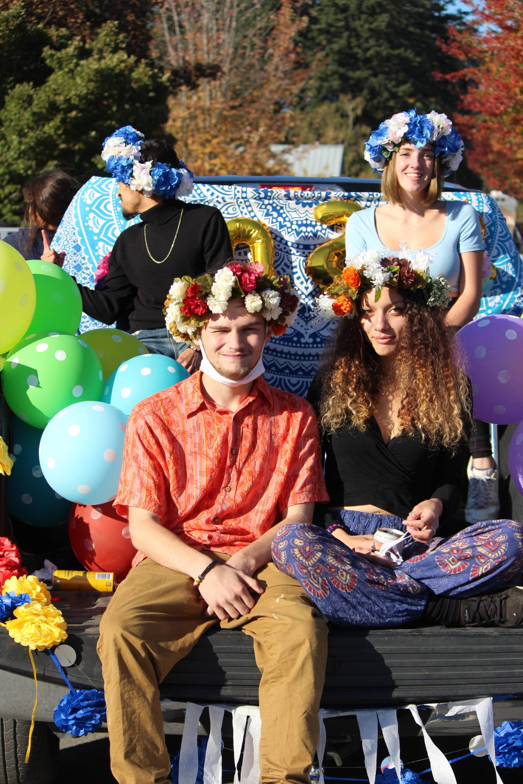 Corey Wiscomb photo
Royalty Continues. Seated in the back are Homecoming King Raul Orantes; Queen Corrah Wood; In front are Senior Class Prince Carter Smith and Princess Jaya Griesemer.