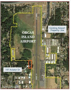 Contributed photo/Site of proposed airport purchase.