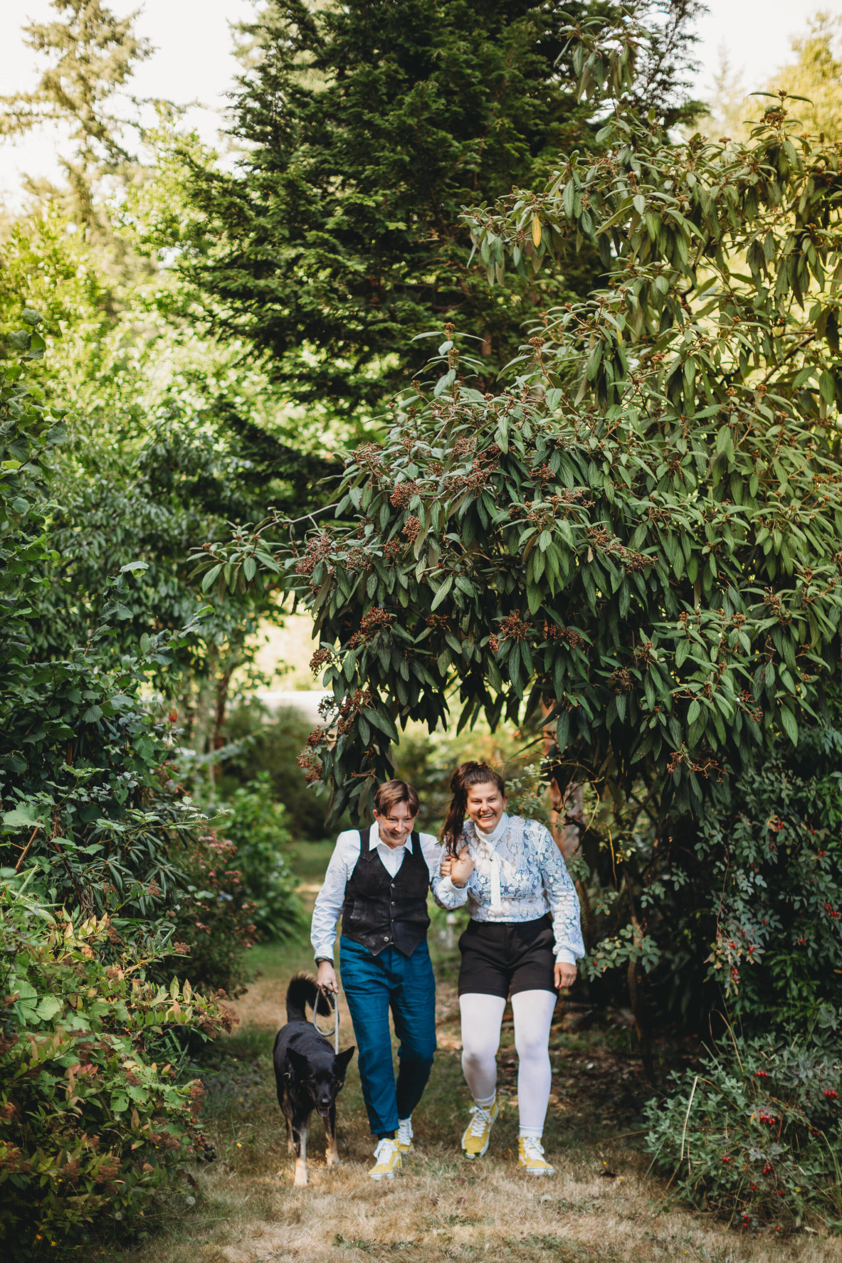 Contributed photo
Katie Thompkins (left) and Cat Michalski (right) on their wedding day, Aug. 28, 2021.