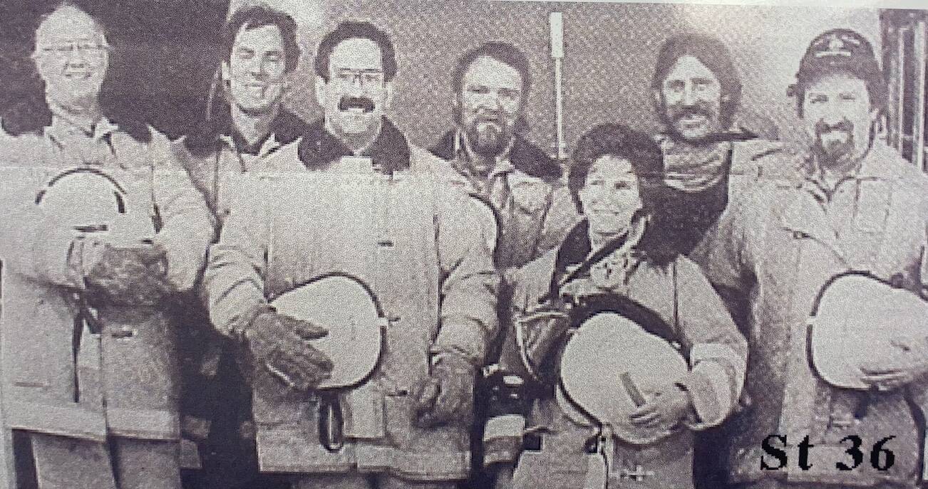 Courtesy photo/ San Juan County Fire Department
<em>Tom Eades as a volunteer firefighter circa early 1990’s.	</em>