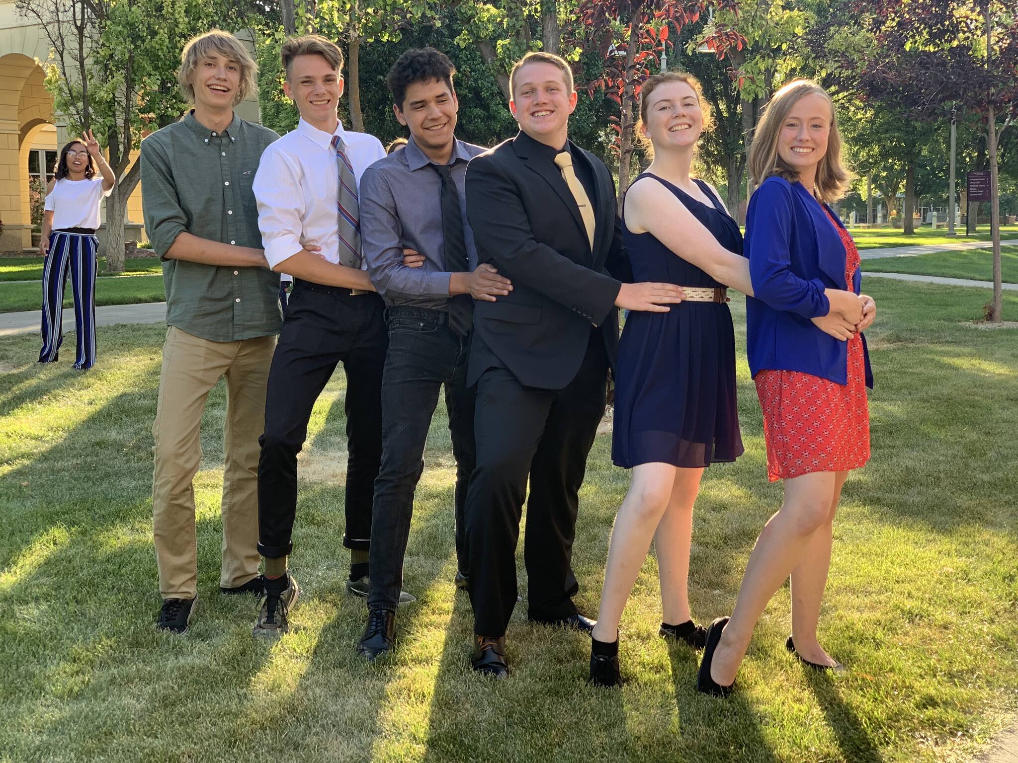 Contributed photo by OPALCO
The 2019 delegation included (from left to right) Tashi Litch, Lichen Johnson, Jose Raya, Youth Director, Arlo Harold, Anne Marie Ryan, and Presley Clark.