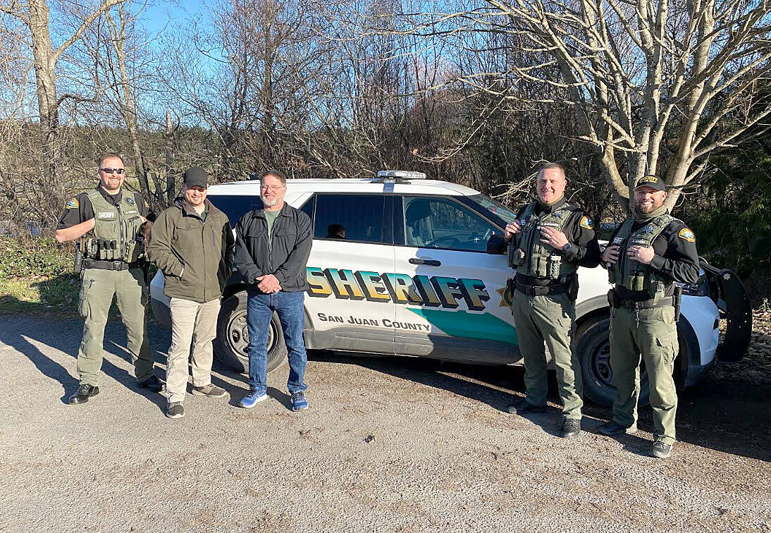 Contributed photo
Left to right: Sam Fowler, Raymond Harvey, Bryce Peterson, Dave Alexander and Jason Gross.