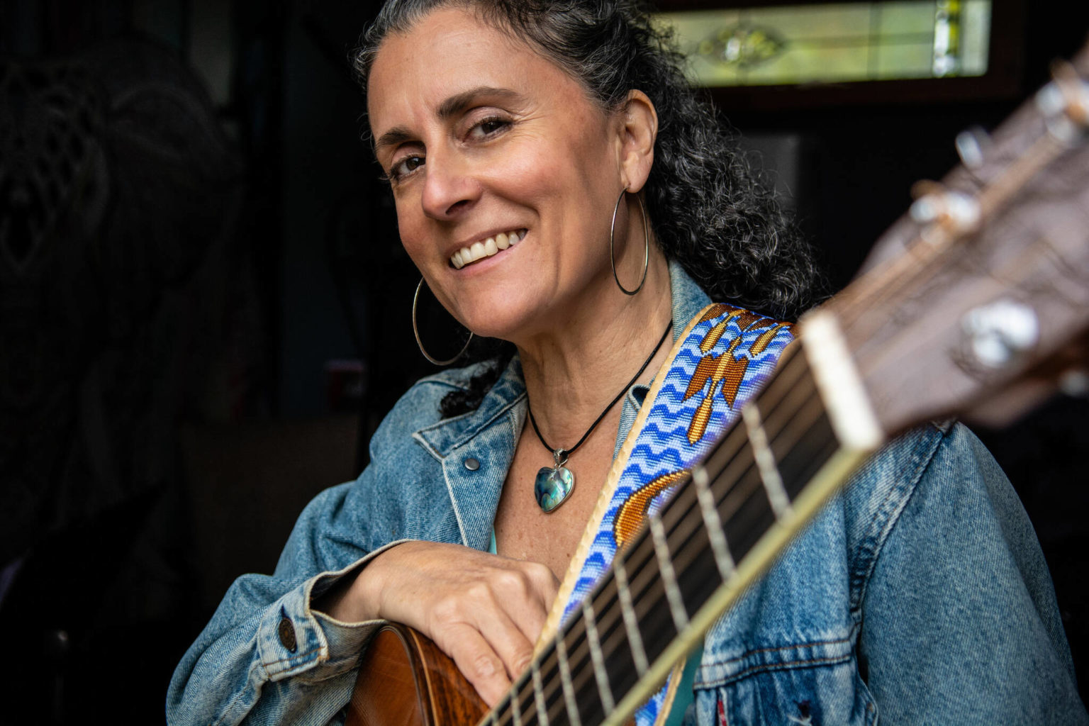 Alice Di Micele at Orcas Island Grange Islands' Sounder