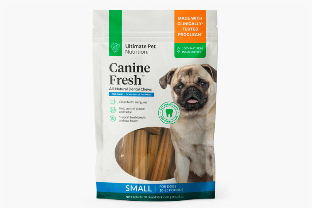 Canine Fresh Reviews Ultimate Pet Nutrition Natural Dental Chews That