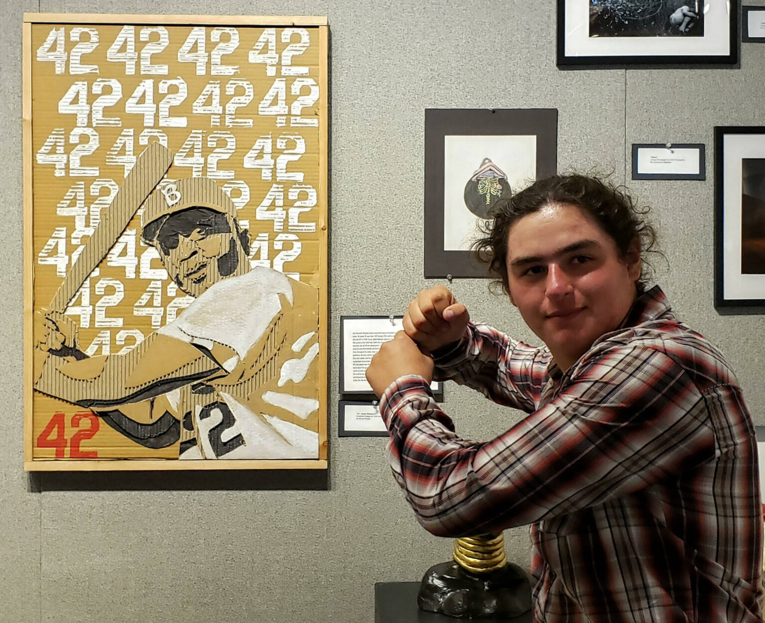 Orcas Island High School student Moose Kinsey has won the Washington