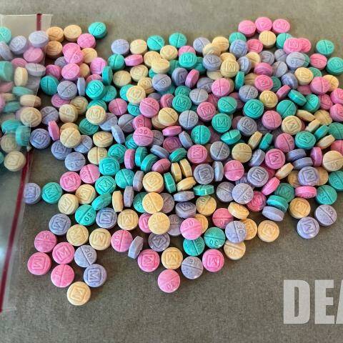 Contributed photo
Rainbow colored fentanyl