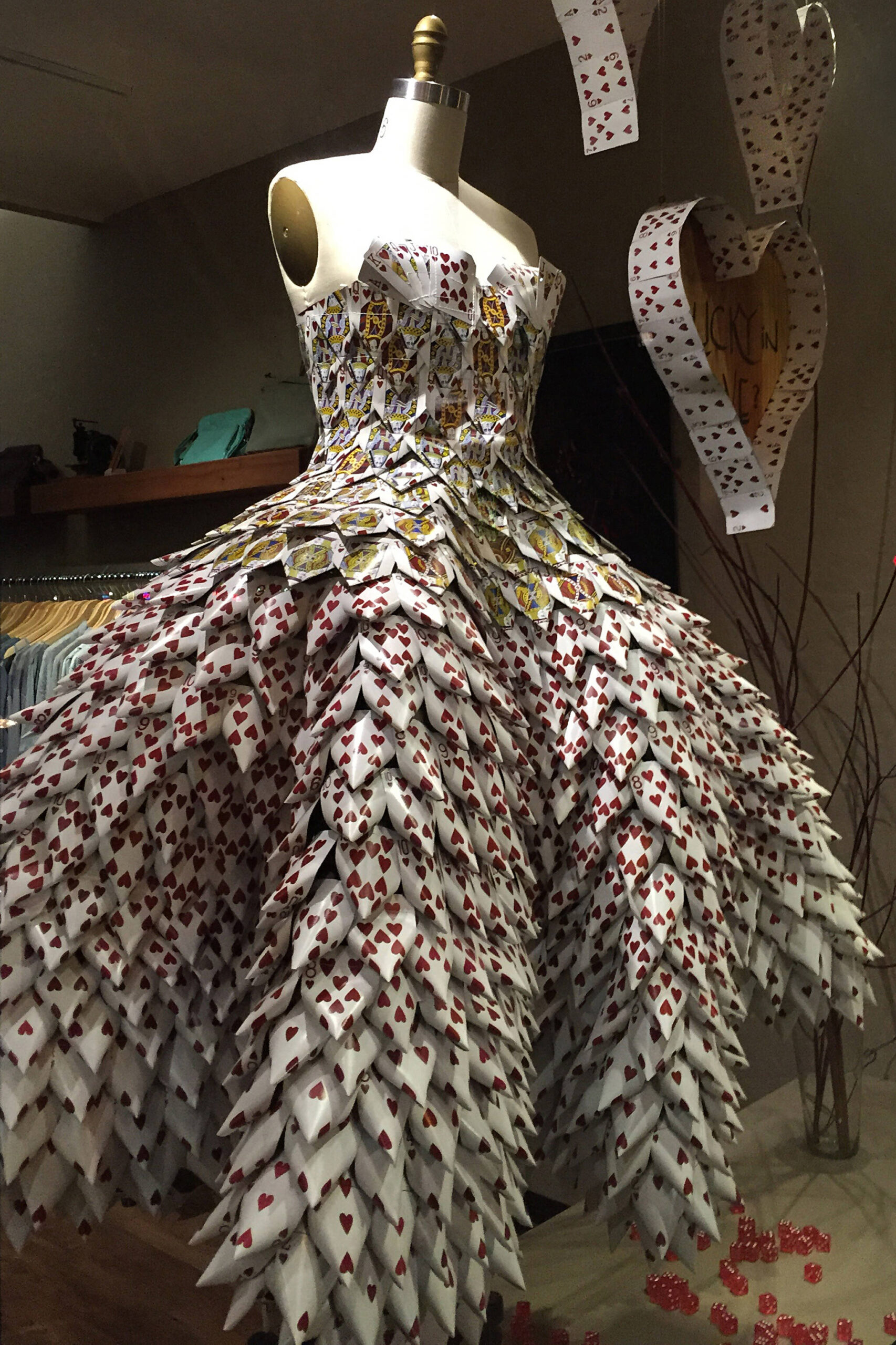 Art of Recycling: A Dress From Binder Clips