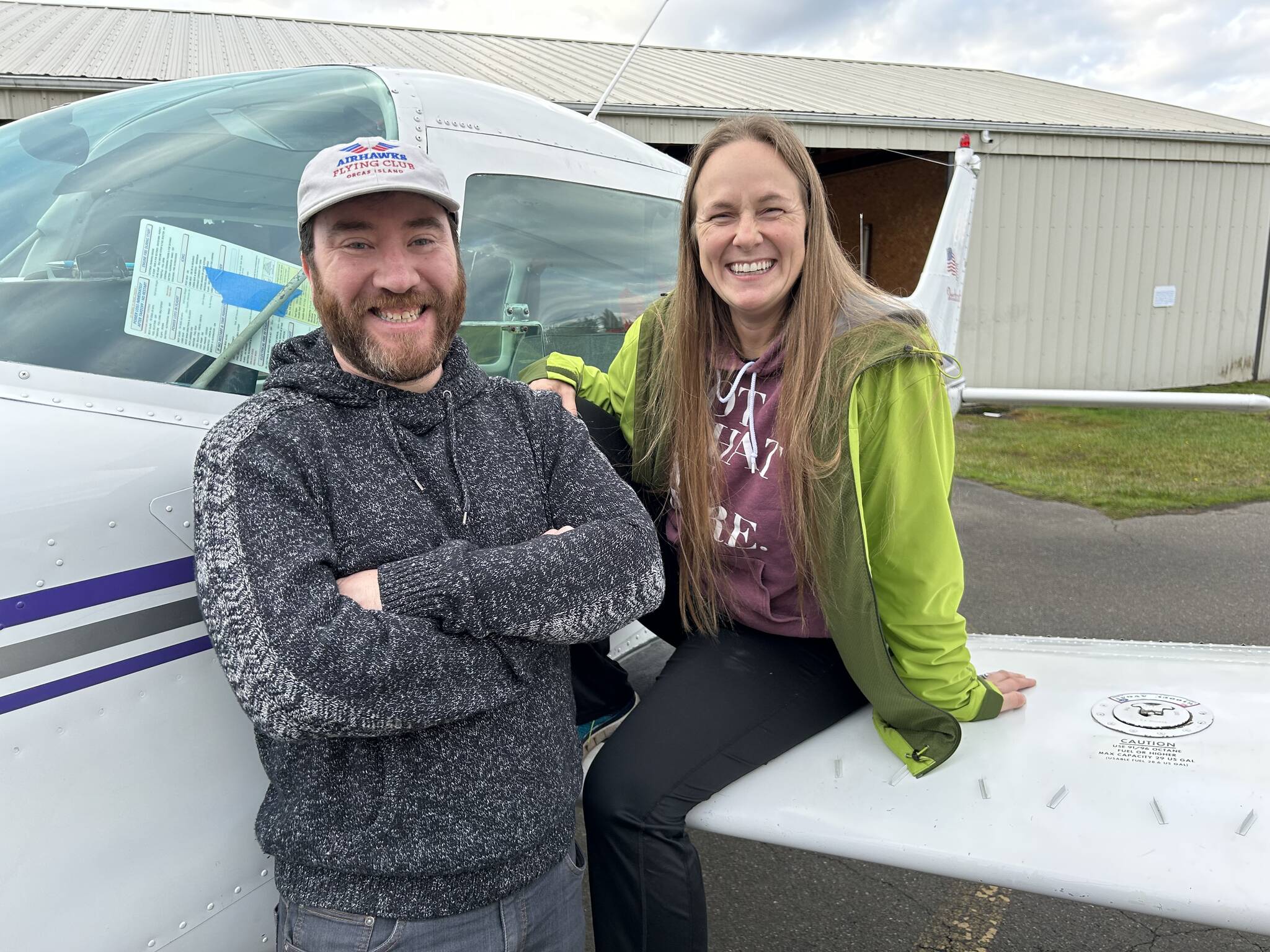 Indy Zoeller and Mindy Nunez are on the way to becoming pilots.