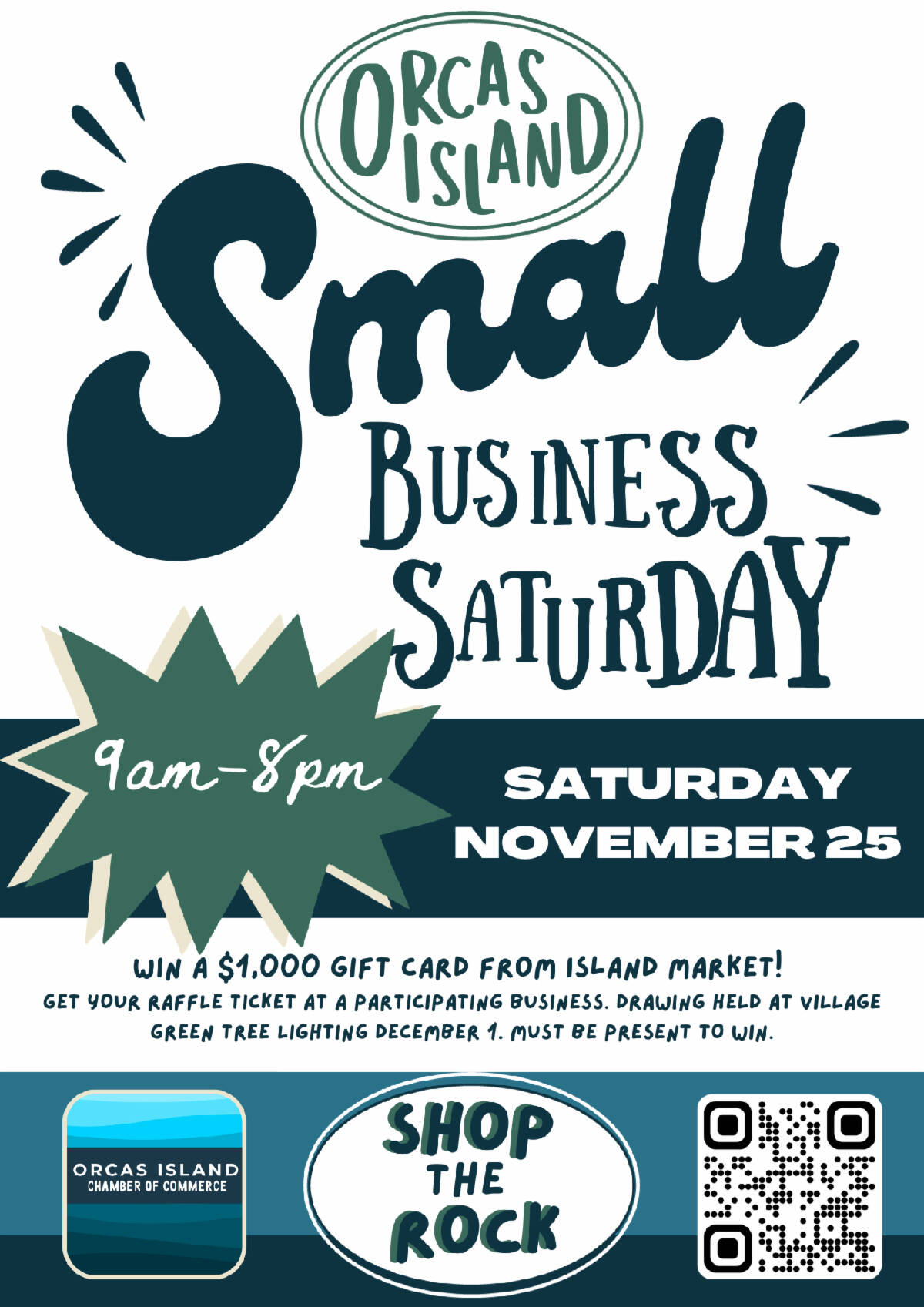 Small business Saturday is on the way Islands' Sounder