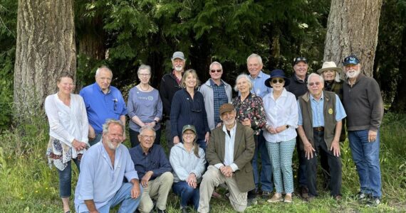 Contributed photo
Back row, left to right: Stephanie Newkirk, Michael Martin, Susan Martin, Paul Mayer, Barbara Marrett, Scott Slius, Barbara Fagan, Mike Griffin, Linda Chowdry, Rick Hughes, Frank Fagan, Carla Wright, Steve Bowman. Front Row: Karl Eberhard, Dick Shorett, Carrie Unpingco, Tom Sibert. Not in photo: Bob Anderson, Gretchen Bailey, Bob Brunkow, Rosedanie Cadet (Orcas), Jon Cain, Chris Compton, Jack Cory, Adam Eltinge, Cory Fitzgerald, Gary Franklin, Linda Hamilton (Orcas), Bill Hancock, Chris Haynes, Holly Henry, Stan Liebenberg (Orcas), Greg Lund, Glen Margolis, Suzanne Olson (Orcas), Evan Perrollaz, Chris Reed, Thomas Sandstrom, Wolfe Schmidt (Orcas), Tony Vivenzio, Fred Woods