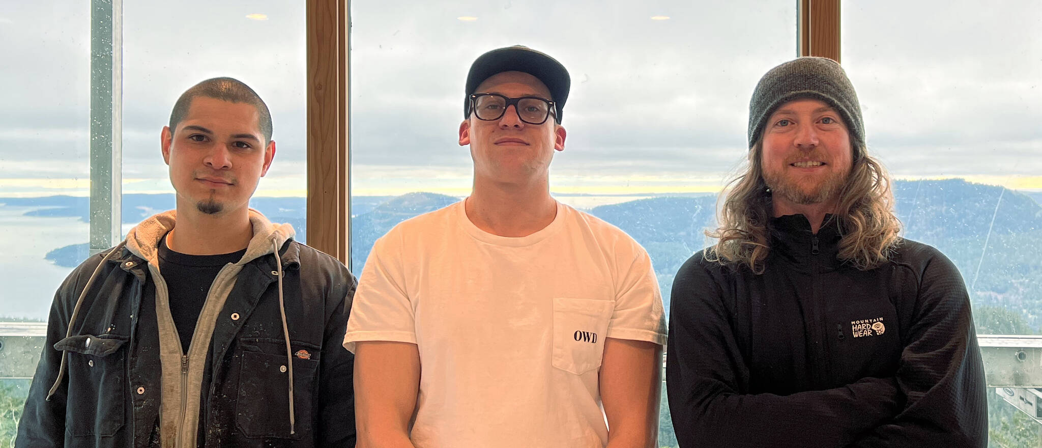 Left to right: Andrew Armas, Casey Leitz and Jake Rorabough.