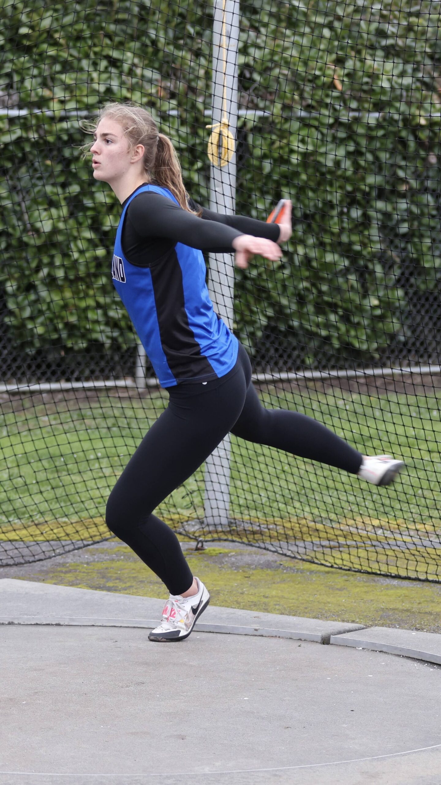 Alyson Stephens photo.
Bethany Carter continues to shine as a discus thrower.