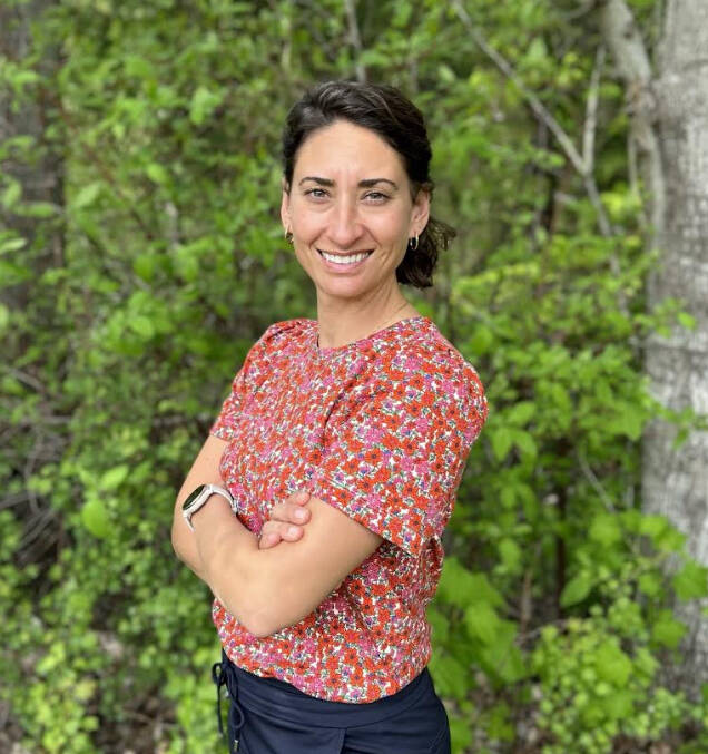 Above: Dr. Jessica Dubek.