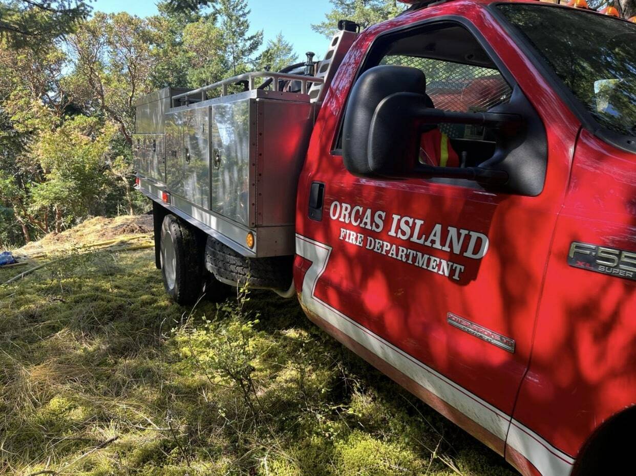 Contributed photo.
Orcas Island Fire and Rescue fire truck.