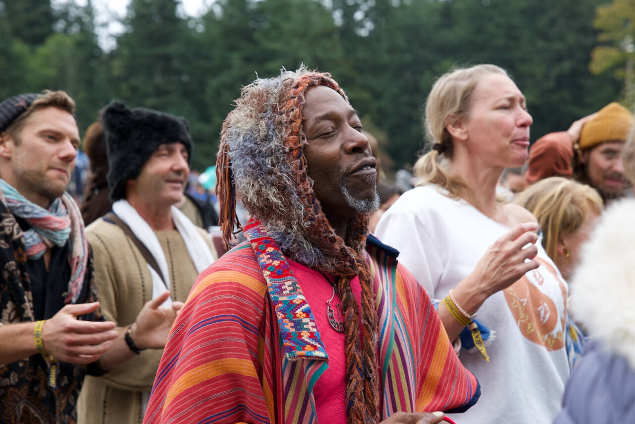 Darrell Kirk photo.
Festivalgoers revel in the experience.