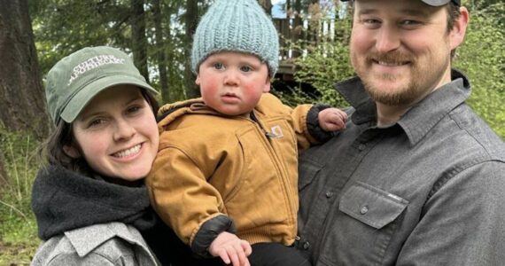 Contributed photo.
Woodruff Boero, his wife Ashley and their son Mondi.