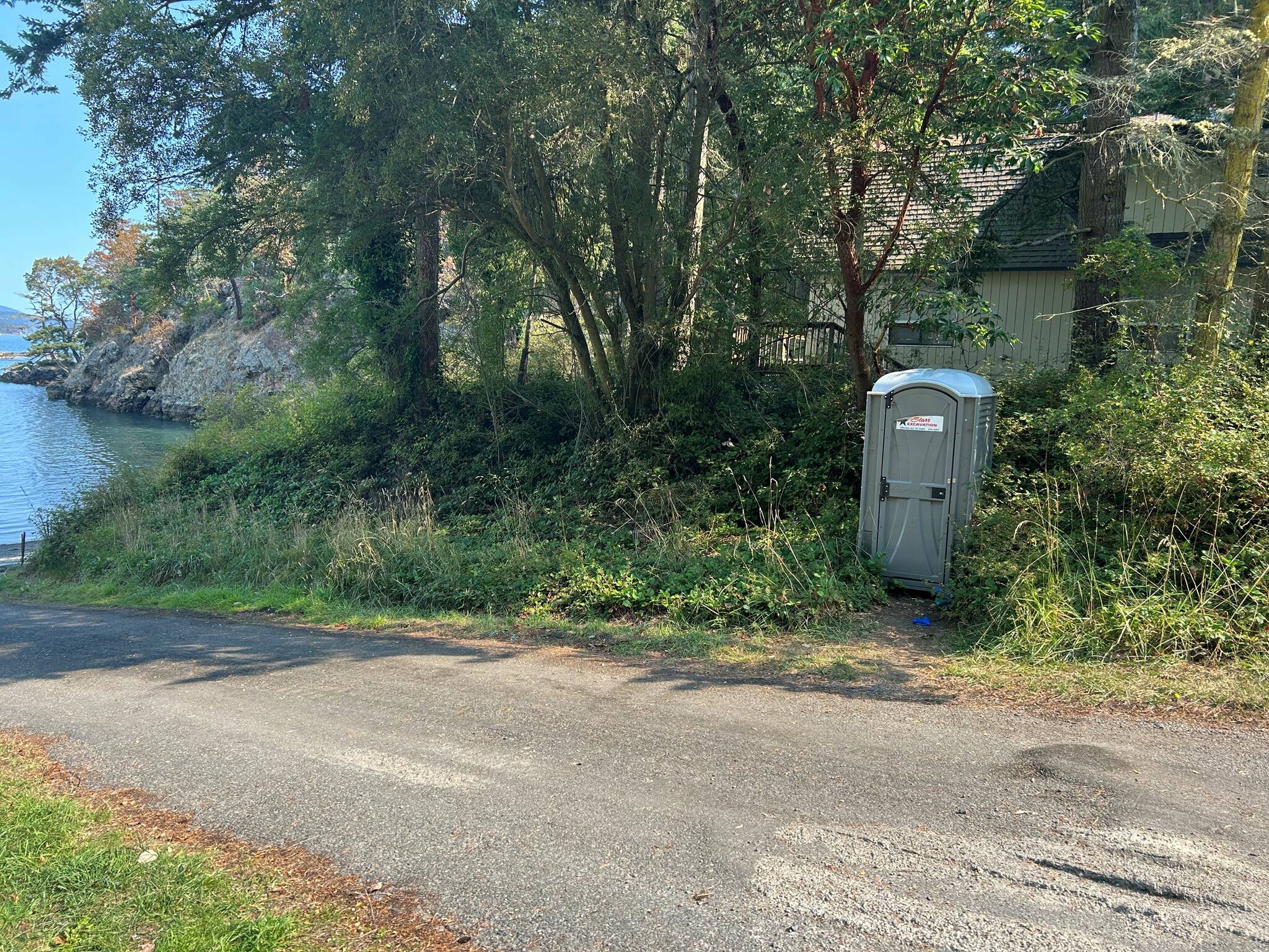 Contributed photo.
Hunter Bay toilet.