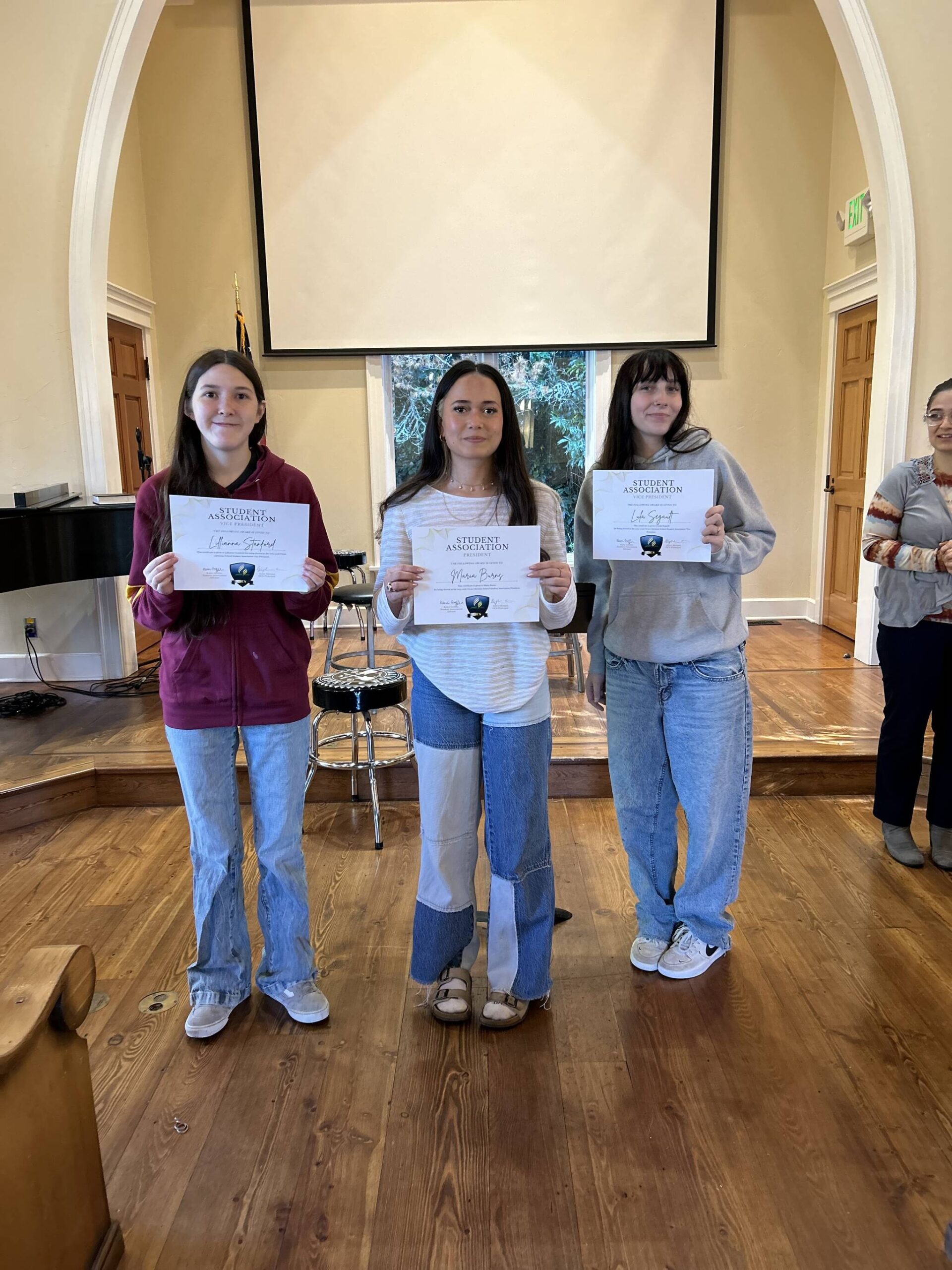 Contributed photo.
Students win school elections.