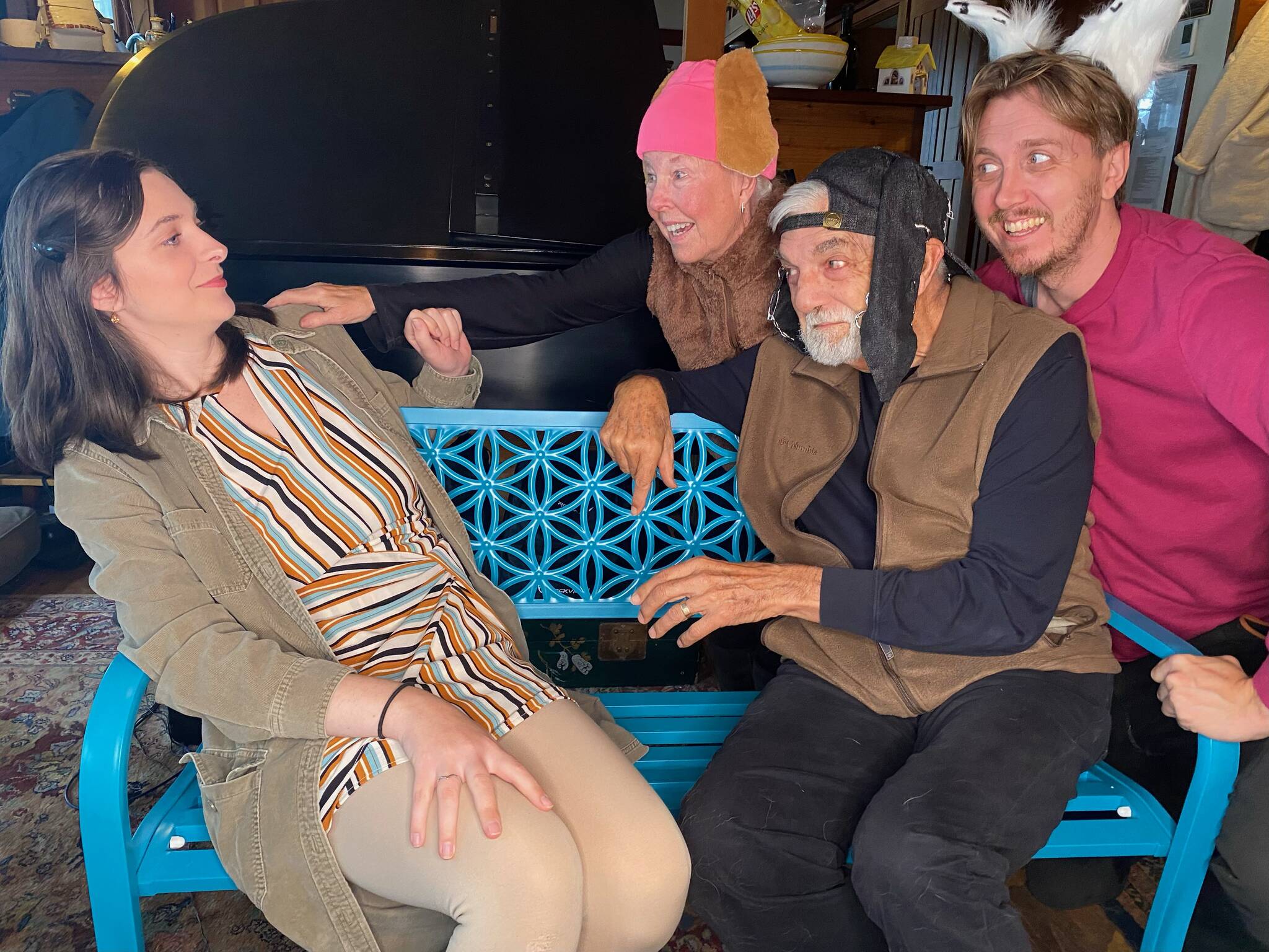 Contributed photo.
Left to right: Victoria Smith, Dorrie Braun, Larry Hampel and Ryan Braun.