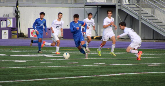 Cienna Richardson photo.
The boys’ soccer team in the district tournament.