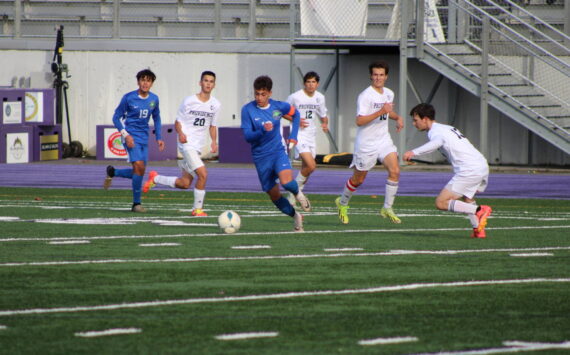 Cienna Richardson photo.
The boys’ soccer team in the district tournament.