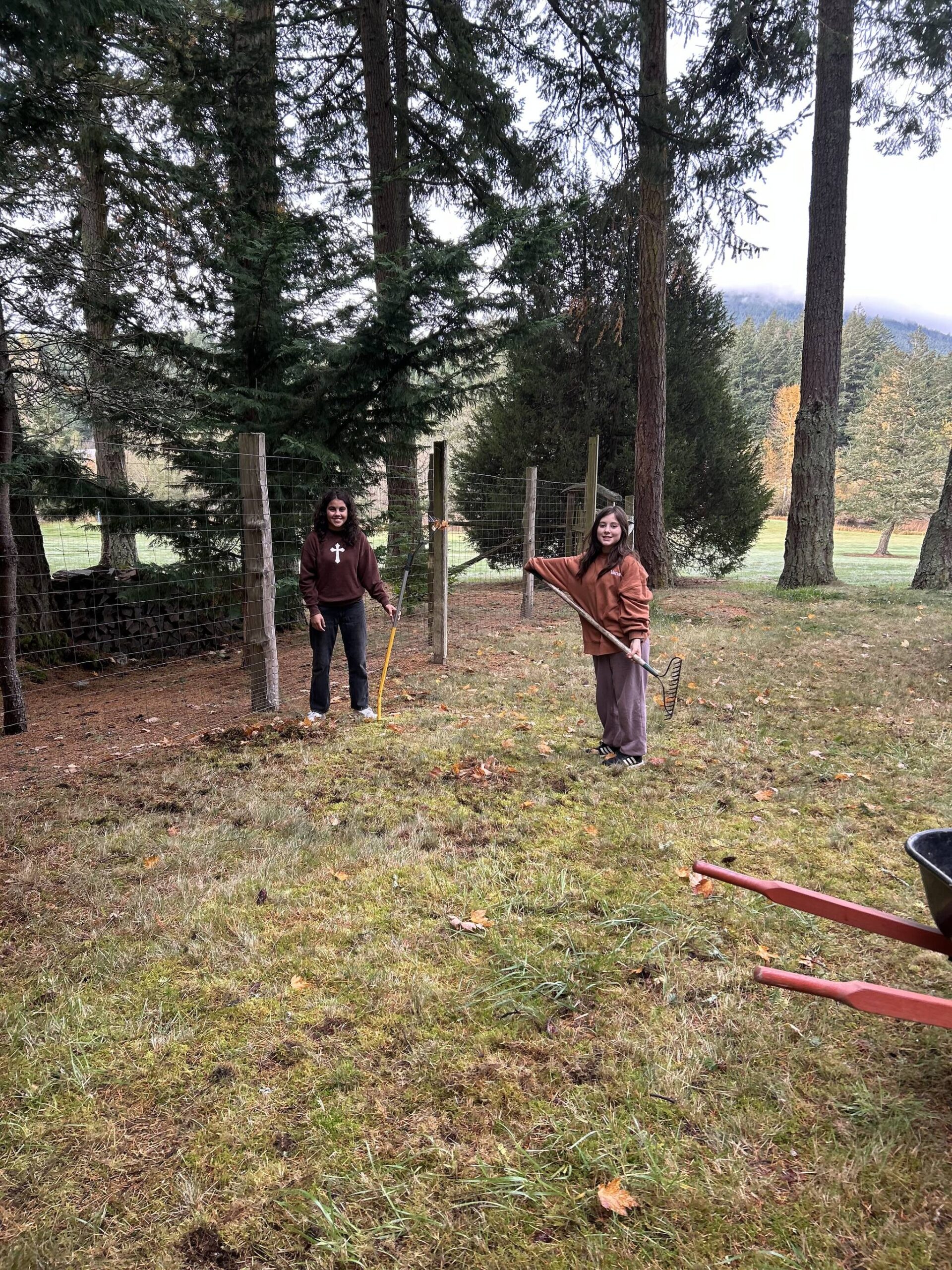 Contributed photo.
Orcas Christian students give back.