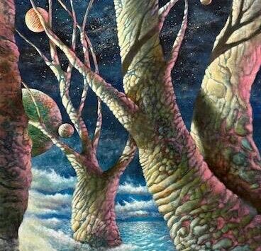 Painting by Leon Rosenblatt.