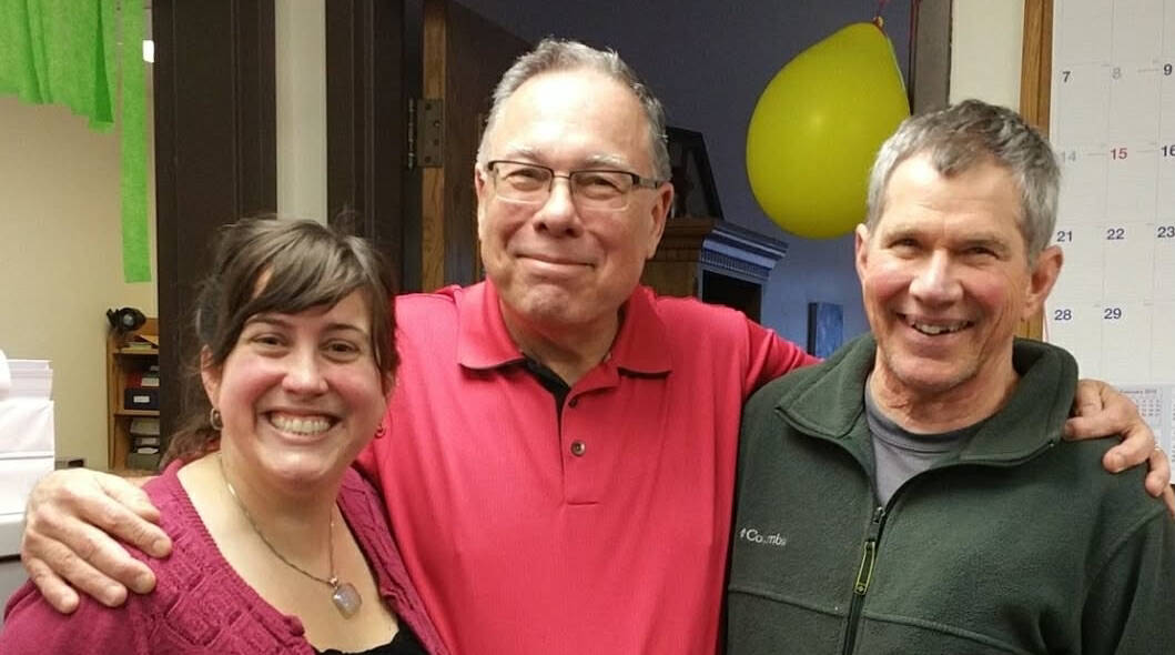 Contributed photo.
Linnea Anderson, Tom Kearney and Dave Zeretzke.