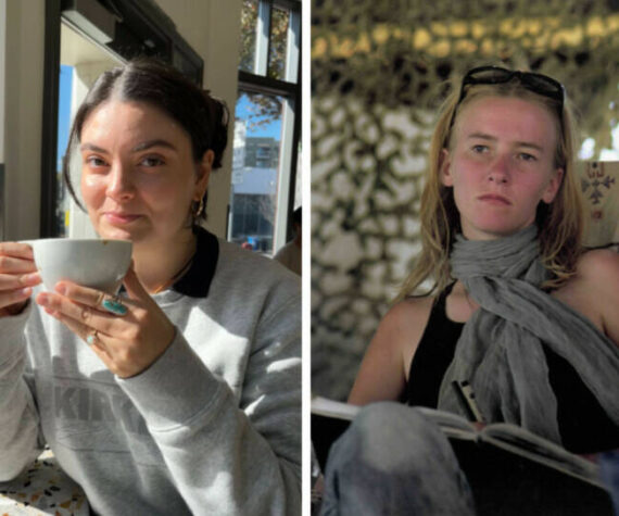 <p>Hamid Ali and Denny Sternstein photos.</p>
                                <p>Aysenur Ezgi Eygi (left) and Rachel Corrie were both killed while protesting in Palestine. Eygi was killed in 2024, and Corrie in 2003.</p>