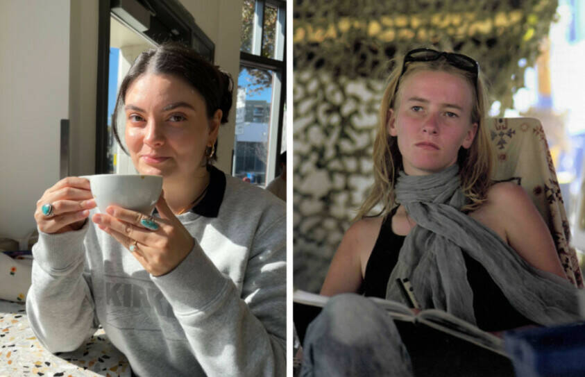 <p>Hamid Ali and Denny Sternstein photos.</p>
                                <p>Aysenur Ezgi Eygi (left) and Rachel Corrie were both killed while protesting in Palestine. Eygi was killed in 2024, and Corrie in 2003.</p>
