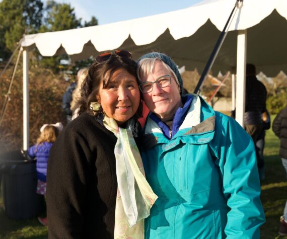 <p>Darrell Kirk photo.</p>
                                <p>Above: Rep. Debra Lekanoff and OPAL director Lisa Byers.</p>
                                <p>Darrell Kirk photo.</p>
                                <p>Above: Rep. Debra Lekanoff and OPAL director Lisa Byers.</p>