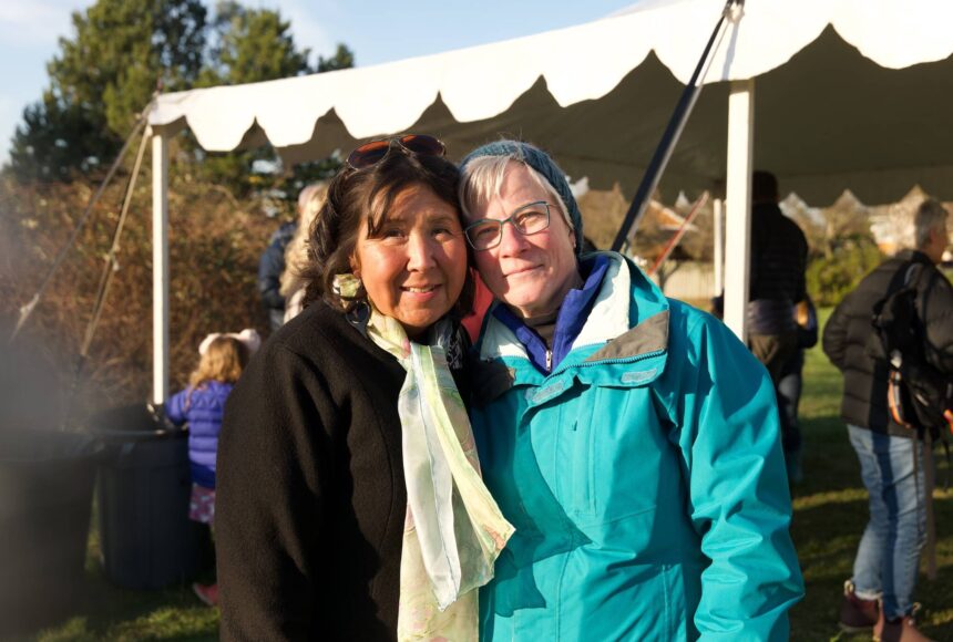 <p>Darrell Kirk photo.</p>
                                <p>Above: Rep. Debra Lekanoff and OPAL director Lisa Byers.</p>
                                <p>Darrell Kirk photo.</p>
                                <p>Above: Rep. Debra Lekanoff and OPAL director Lisa Byers.</p>