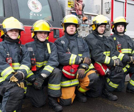 <p>Darrell Kirk photo.</p>
                                <p>Left to right: Cadets Neila Welch, Jacob Wright, CJ Nuñez, Kairam Bailey, Isaiah Kimple.</p>