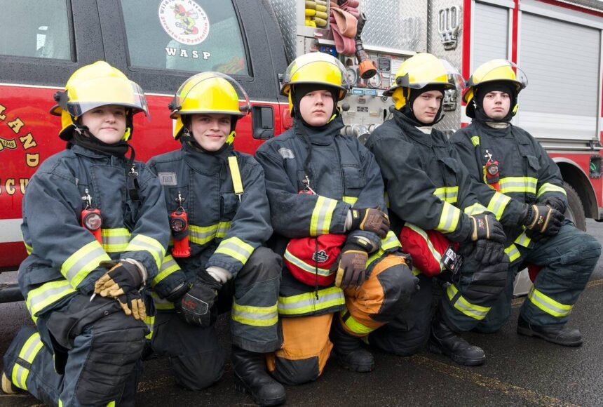<p>Darrell Kirk photo.</p>
                                <p>Left to right: Cadets Neila Welch, Jacob Wright, CJ Nuñez, Kairam Bailey, Isaiah Kimple.</p>