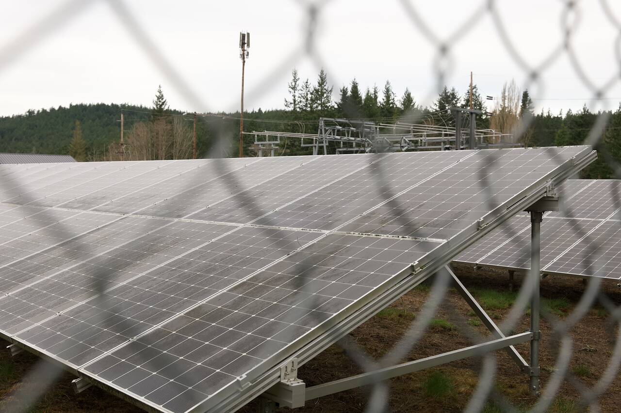 Darrell Kirk Staff photo
Existing solar array on Decatur