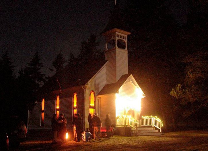 The Victorian Valley chapel.