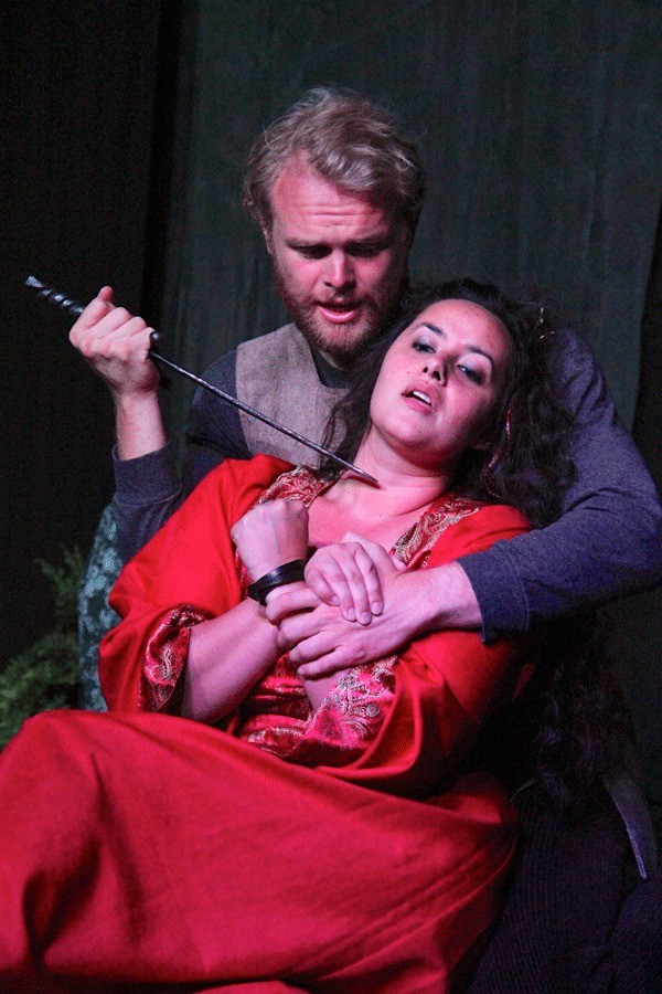 Creighton Hofeditz and Cara Russell.