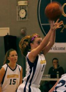 Lady Saint in action.