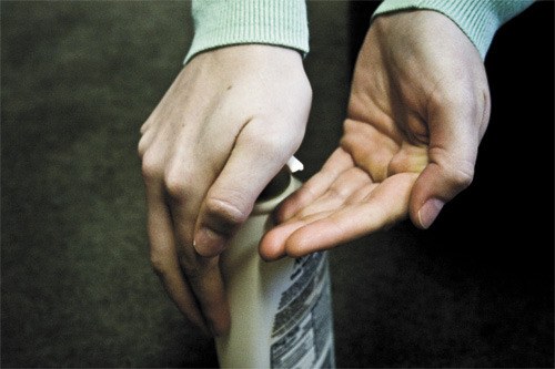 Dry skin can be treated with emollients in moisturizer or by limiting your skin’s contact with water