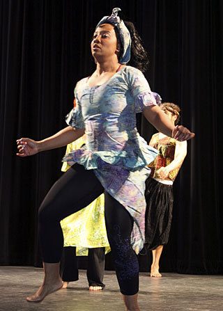 Orcas dancers rehearsing for the upcoming show on May 2.