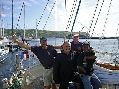 From left to right Josh Brown