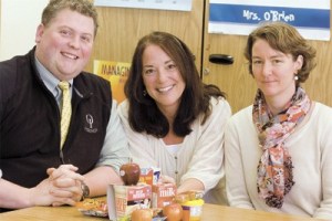 Left to right: K-8 Principal Kyle Freeman