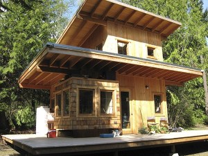 One of the small homes