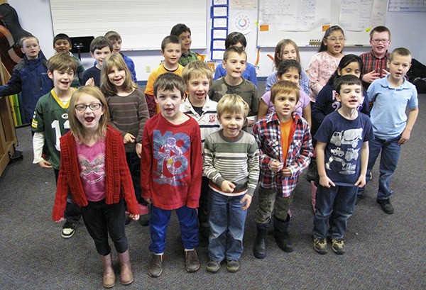 Above: Young Orcas music students will present a community concert on Thursday