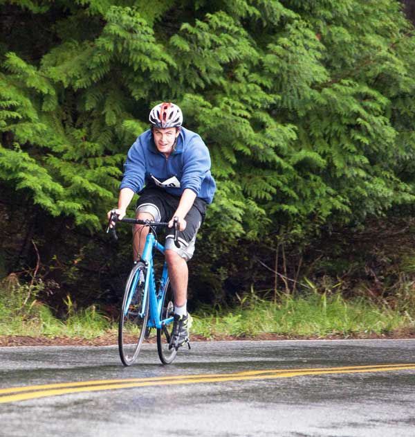 The overall winner and first individual male competitor of the Steve Braun Memorial Triathlon was Grayson Zulauf.