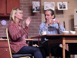 Melinda Milligan as Suzy and Ron Herman as Sam