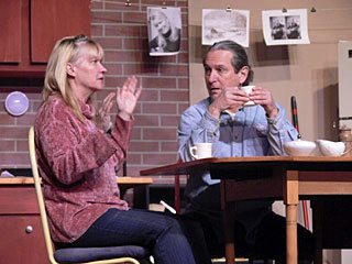 Melinda Milligan as Suzy and Ron Herman as Sam