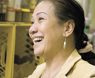 Mai Lan in her new store.