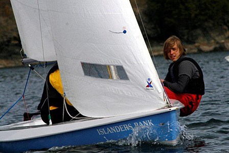Many of the island's young sailors