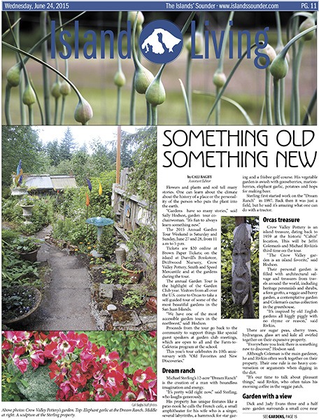 Garden Tour is June 26 and 27.